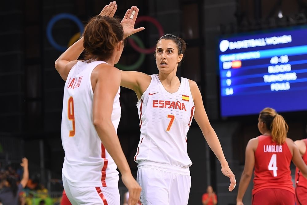 JO : L'Espagne domine le Canada et termine à la 2ème place du groupe B derrière les Américaines