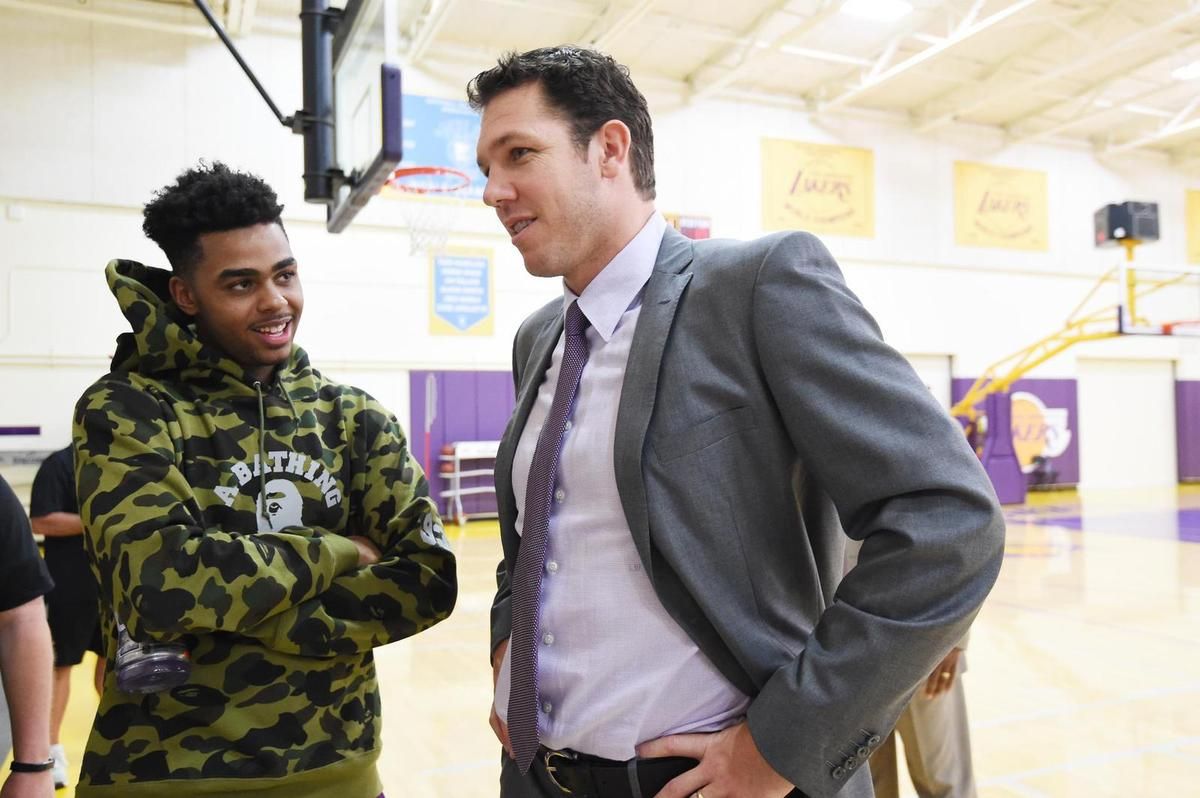 D'Angelo Russell a le feu vert de Luke Walton
