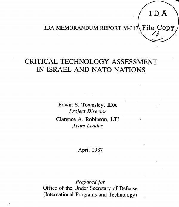 Le Pentagone déclassifie un document top-secret sur le programme nucléaire israélien !