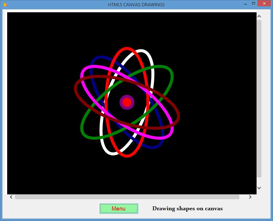 Html5 canvas samples Part4 Visual Foxpro codes