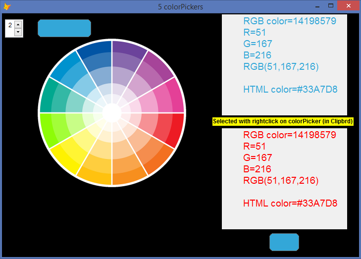 A new colorPicker (web and vfp solution)