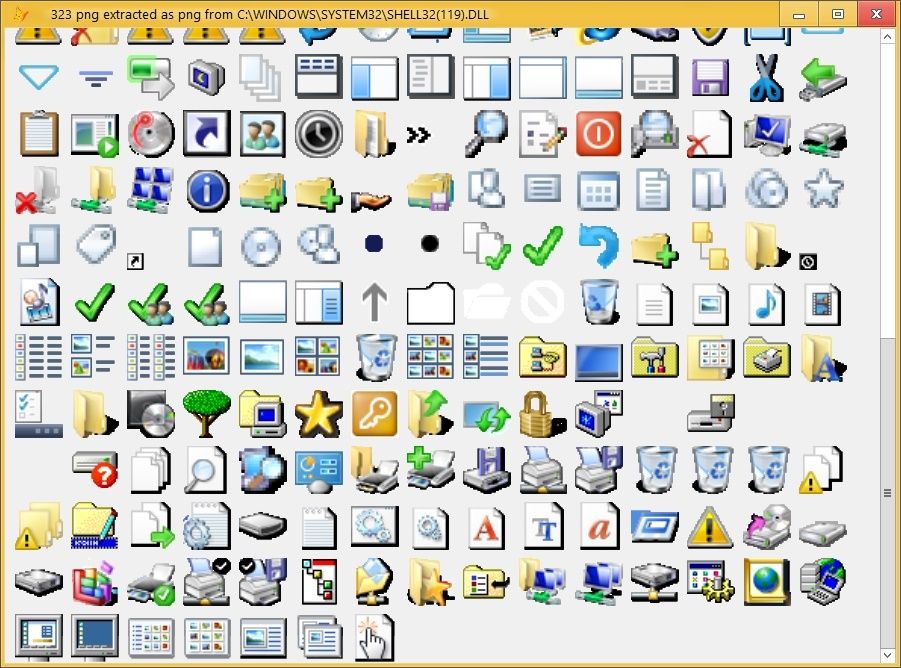 Extract Icons from exe applications or dllsgdiplusX partI Visual