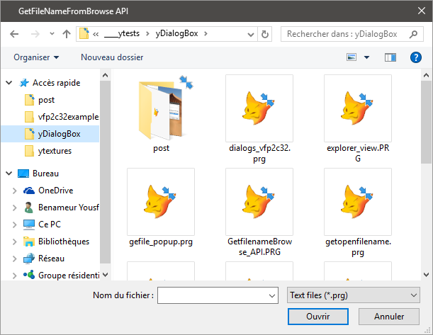 Getopenfilename