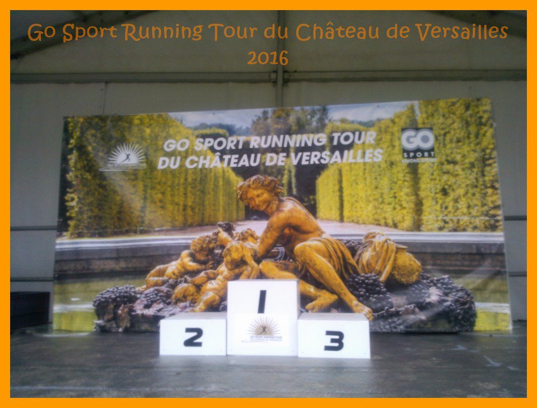 Go Sport Running Tour du Château de Versailles 2016. Course Royale 15 km.