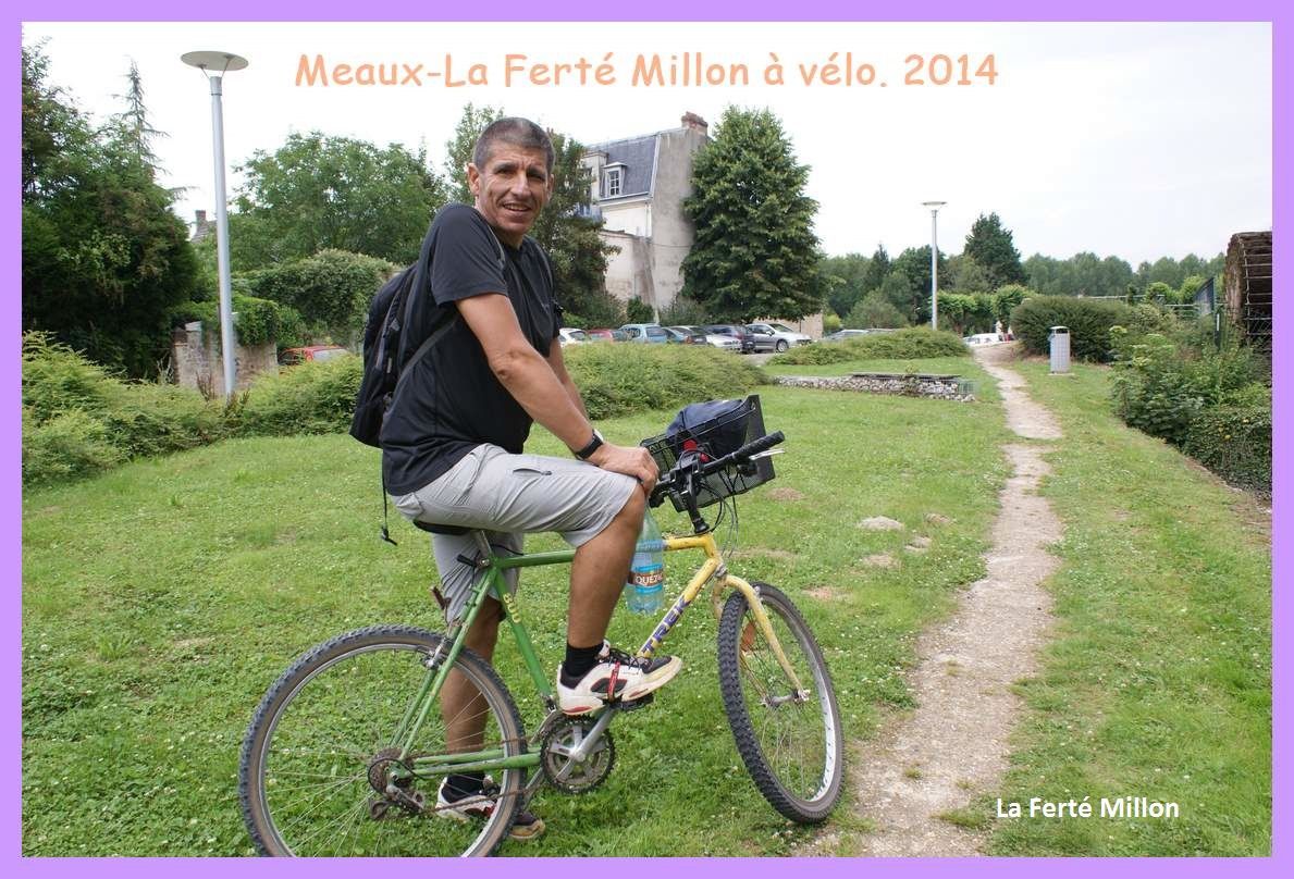 Le Canal de l'Ourcq à vélo. Partie 2, de Meaux à La Ferté Millon.