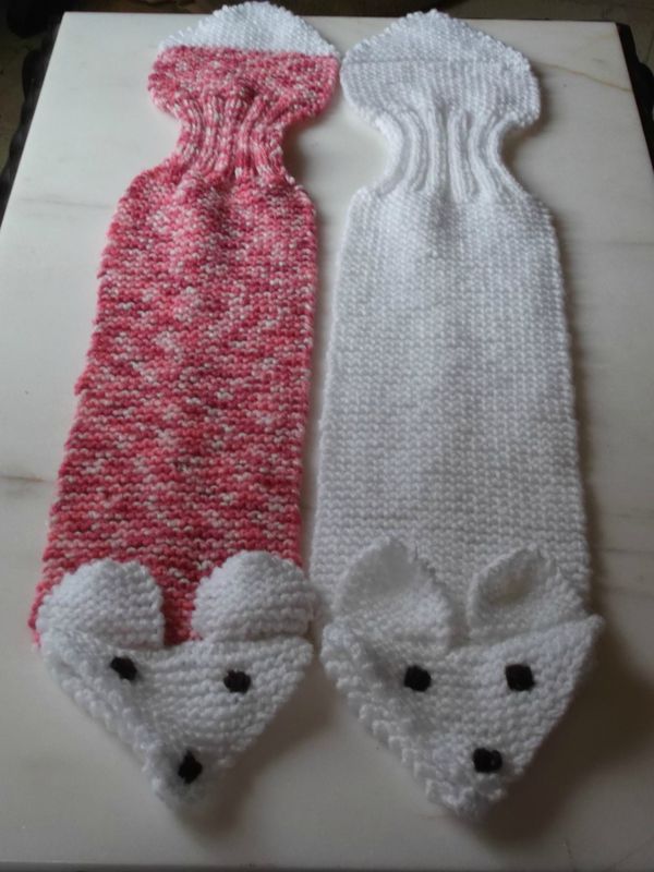 tricoter une echarpe sympa