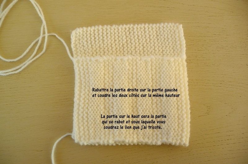 Tricot layette – Chaussons citrouille par Patchcath
