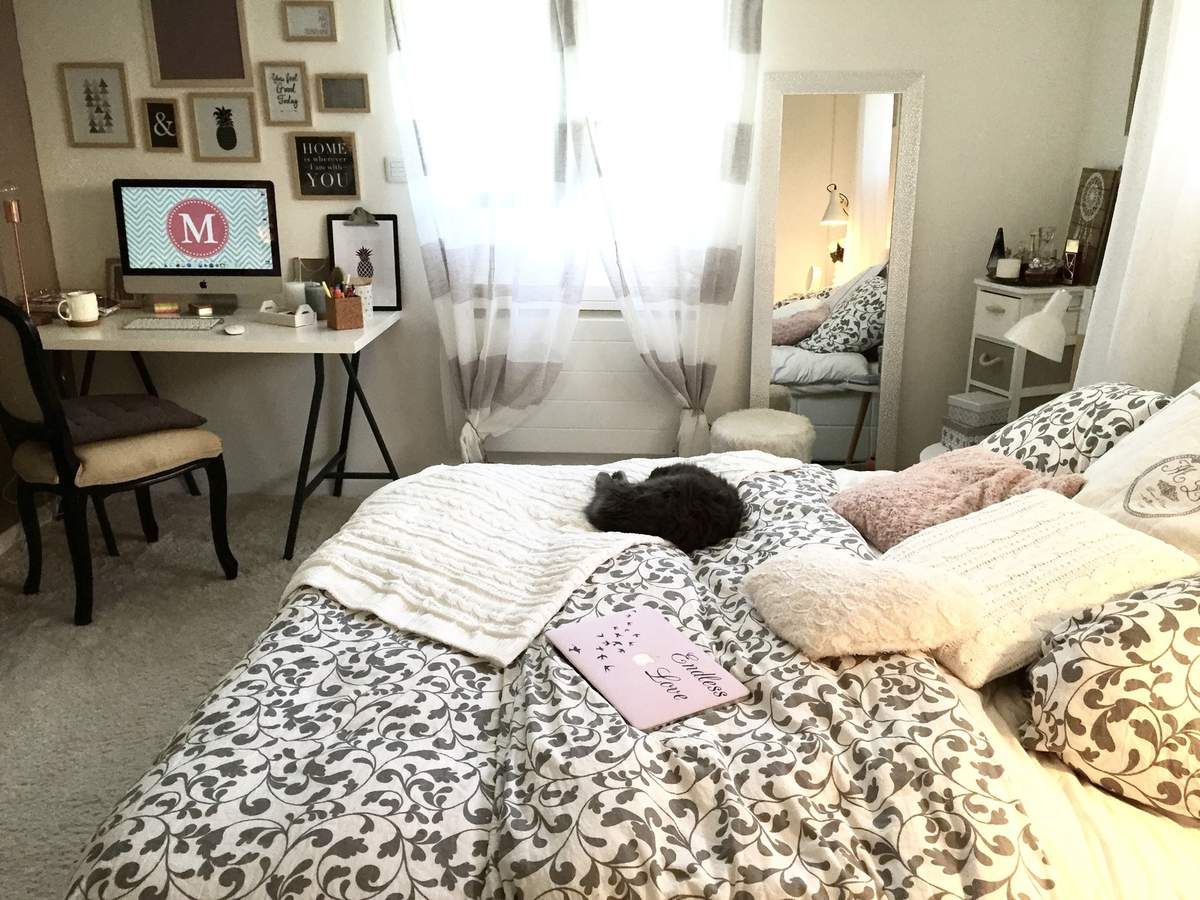 Decoration chambre à coucher style scandinave cristal cos