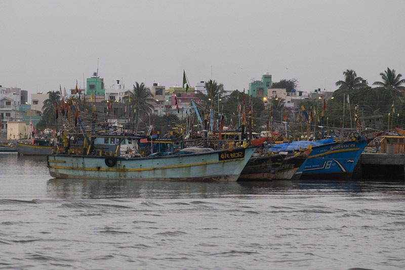 sur le port de Diu