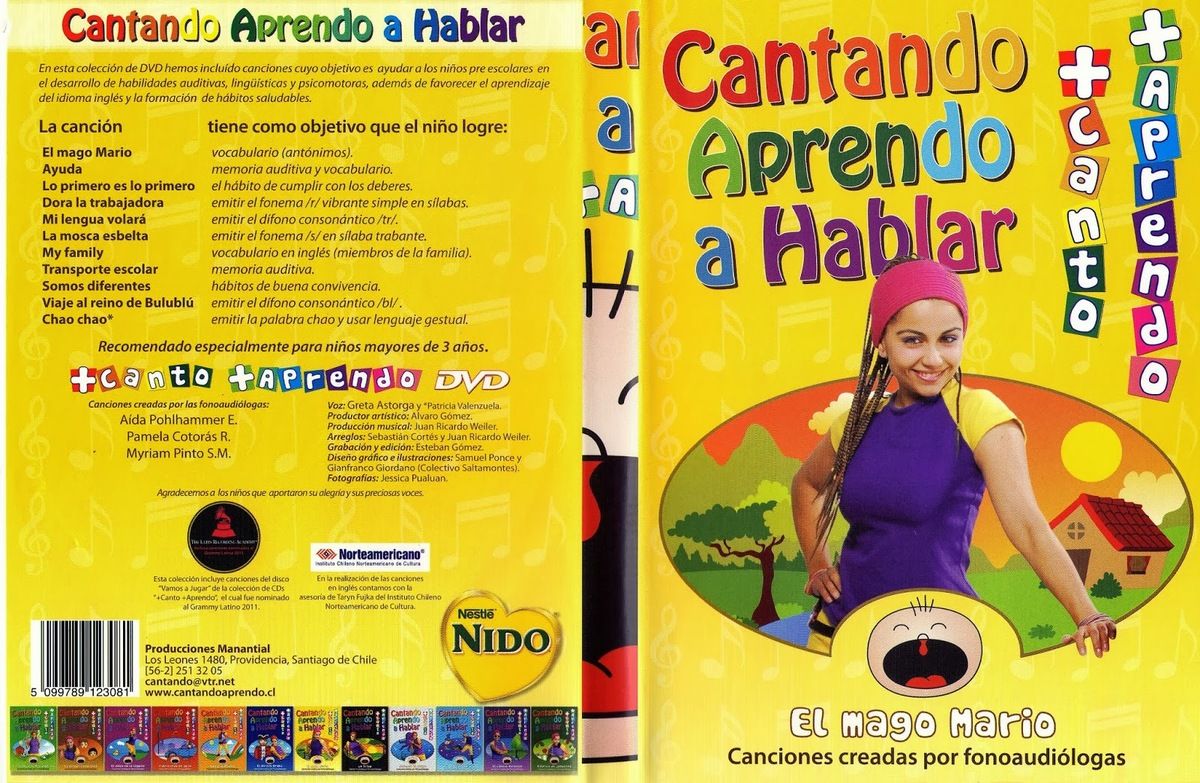 Cantando Aprendo A Hablar El Mago Mario ESTRENOS