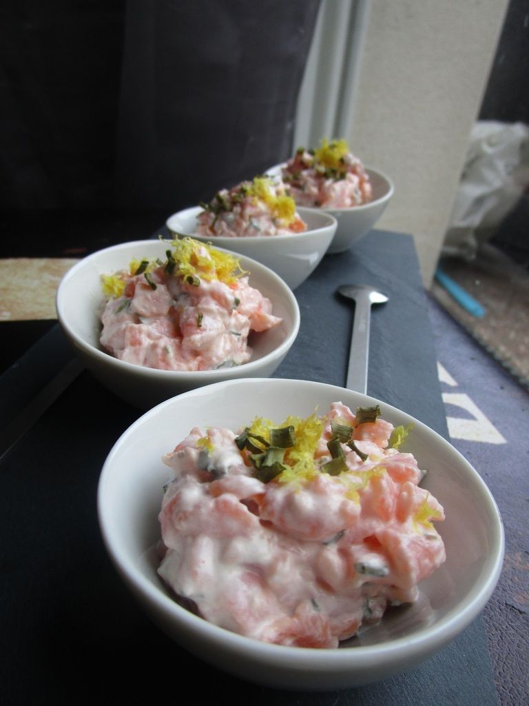 Verrine de saumon et St Morêt - Cooking&Chemistry