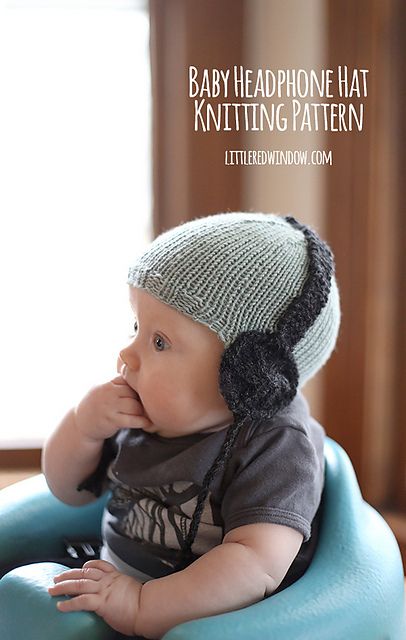 Baby headphone hat