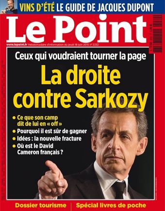 Numéro 2232 du 18 juin 2015      Exit Sarkozy...Vive Juppé;;; ou Hollande ?