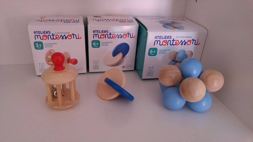 Les hochets Montessori de chez Oxybul - Le blog de carole