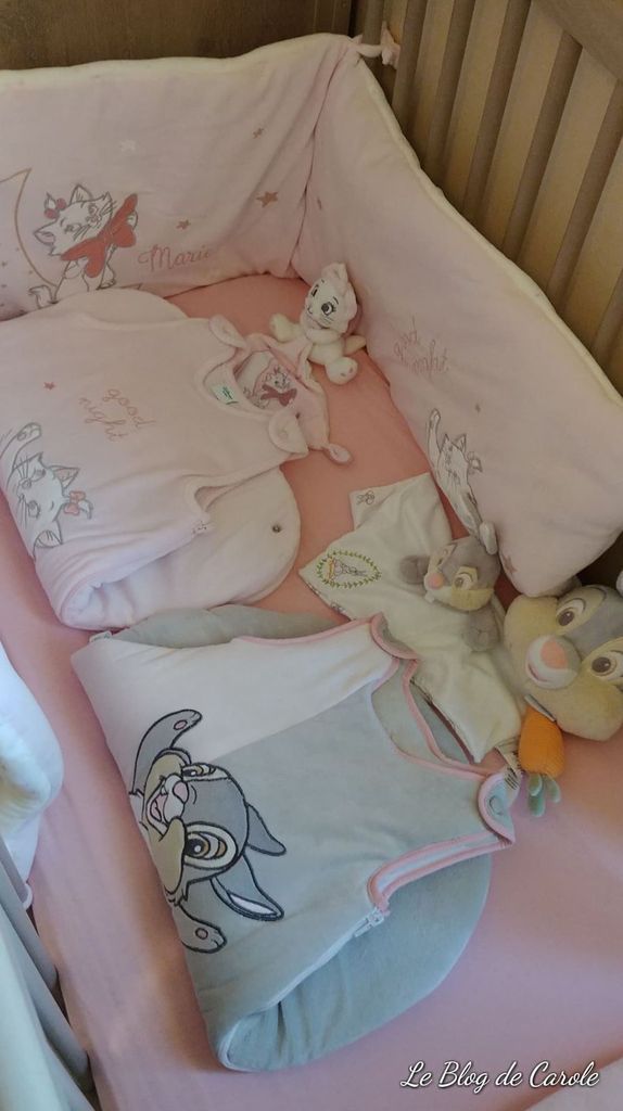 Tour de lit bébé personnalisé Disney - Marie Aristochat