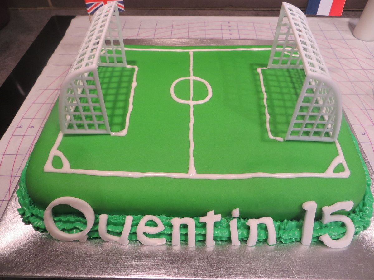 Gâteau Terrain De Foot Indies Publiée Celle Rapport Déjà Choco Chocolat Gâteau Avais Nouvelle Recette