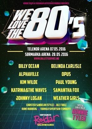 Kim Wilde live ! Billets disponibles pour l'Angleterre et la Norvège