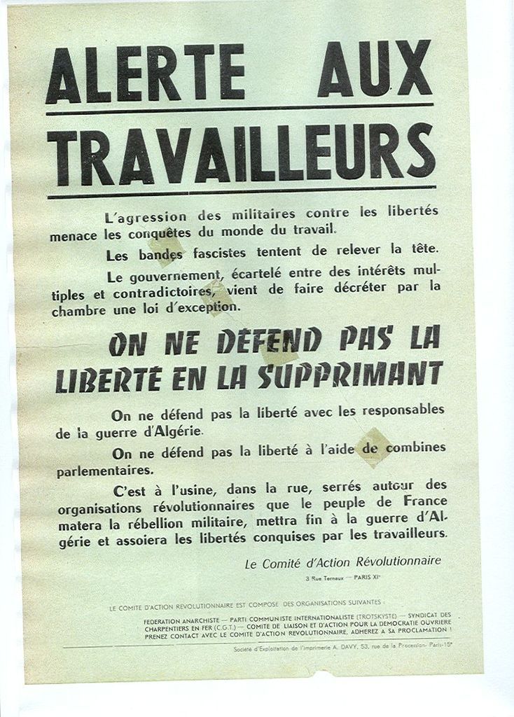 AFFICHES ANARCHISTES