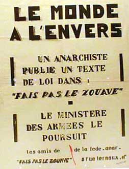 AFFICHES ANARCHISTES