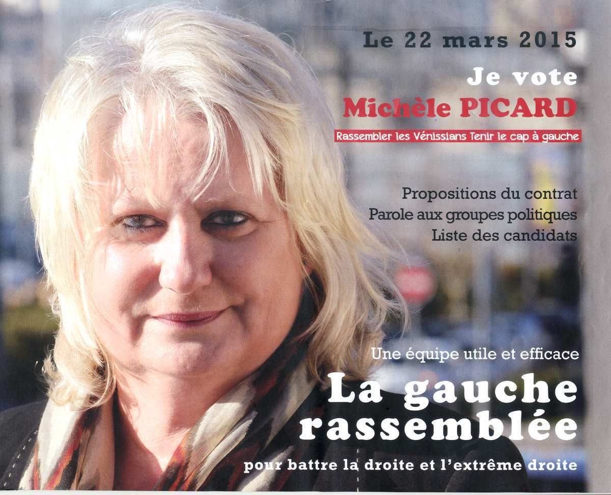 VÉNISSIEUX (Rhône) - Municipale partielle: La liste de <b>Michèle PICARD</b> (PCF) - ob_6bd7fb_ob-ee02e7-venissieux