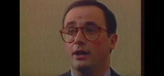François Hollande en 1989