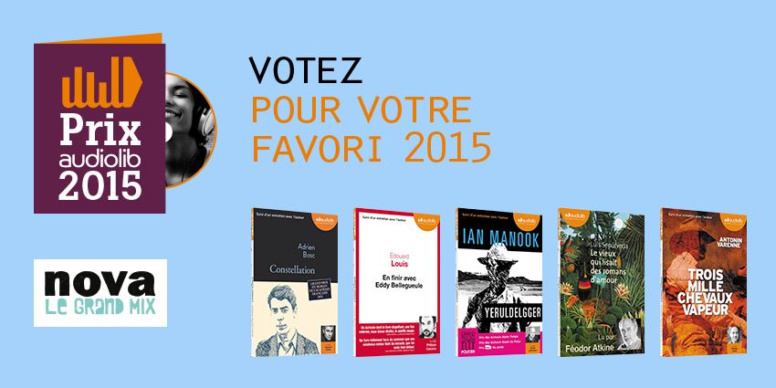 Prix Audiolib, à vous de voter !