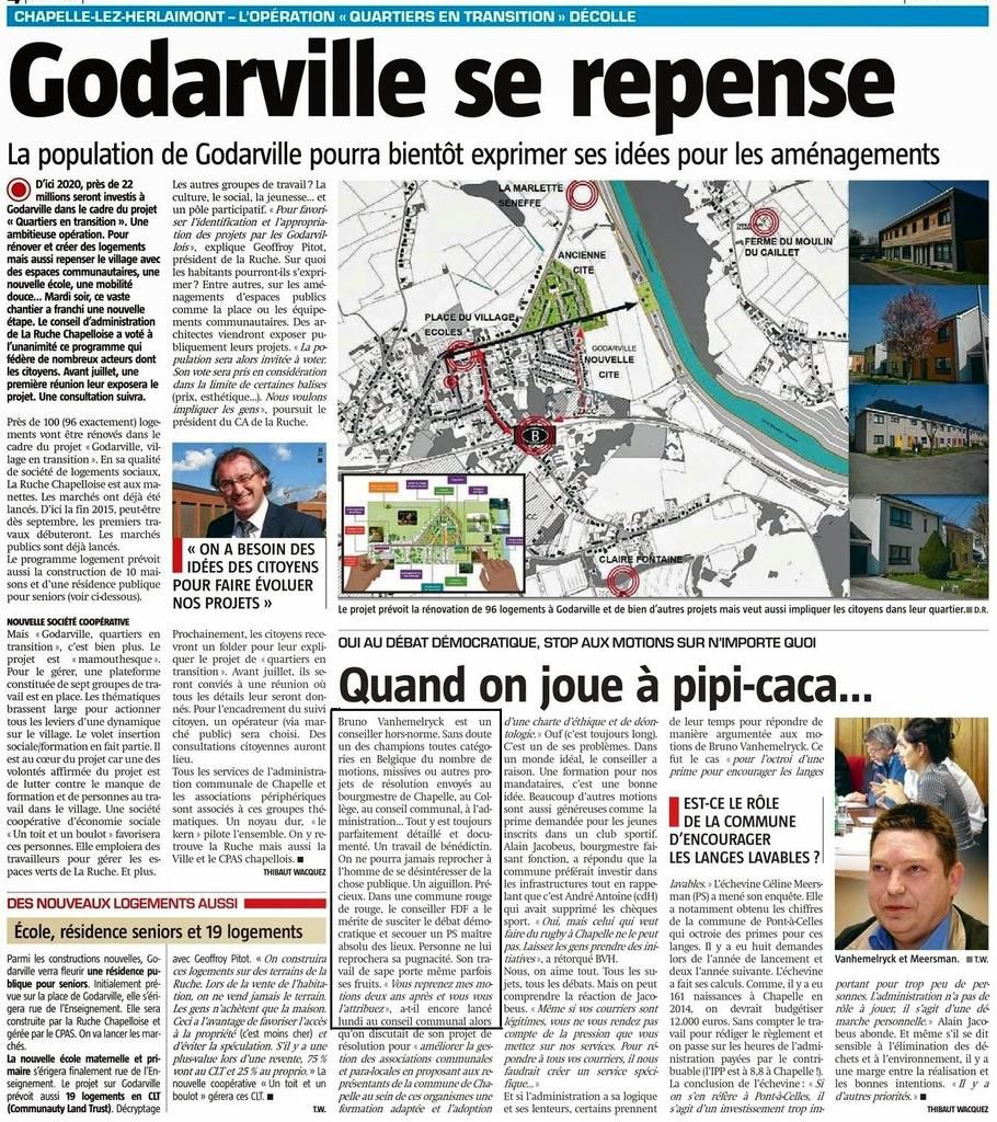 article intitulé "Quand on joue à pipi-caca..." paru dans le journal "La Nouvelle  Gazette" (édition du Centre) du jeudi 02.04.2015 - Le blog de  brunovanhemelryck.over-blog.com