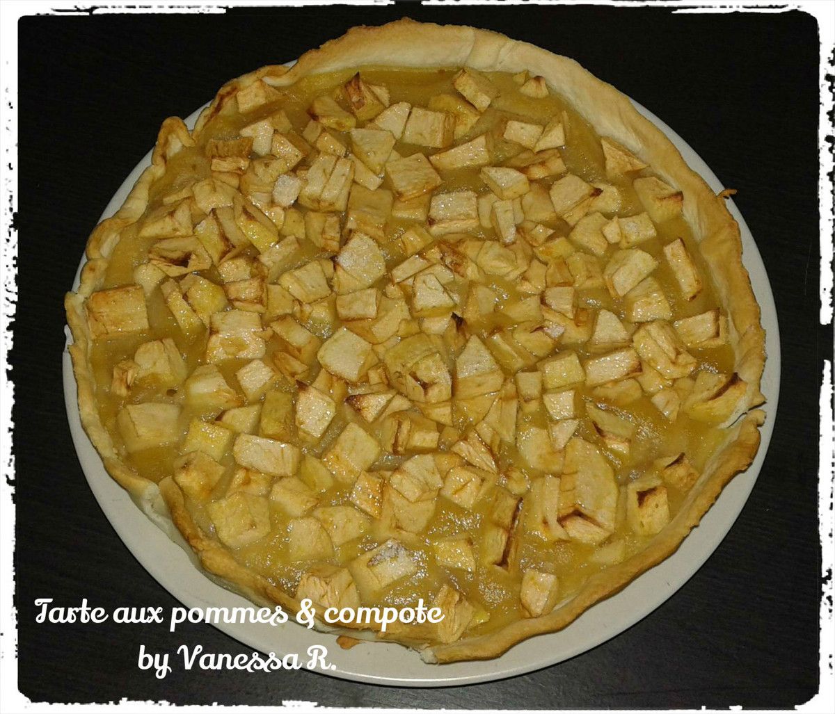 Tarte aux pommes & compote LES RECETTES DE VANESSA Tarte aux pommes & compote LES RECETTES DE VANESSA