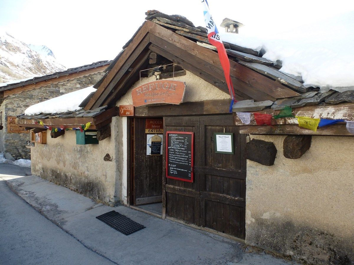 Le refuge de Maljasset