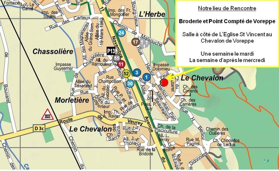 Lieux rencontres ain