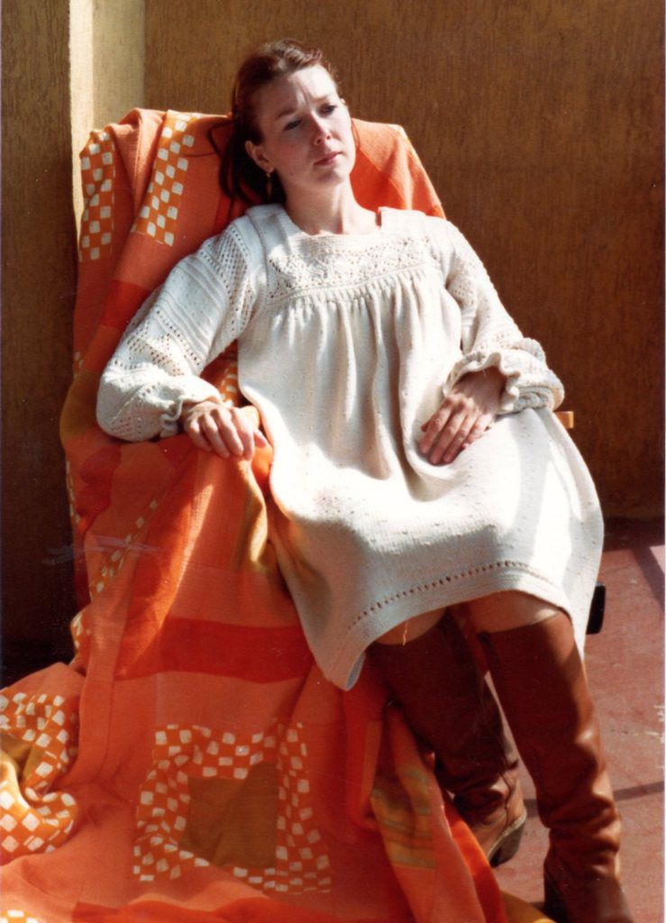 La robe tricotée dentelle 