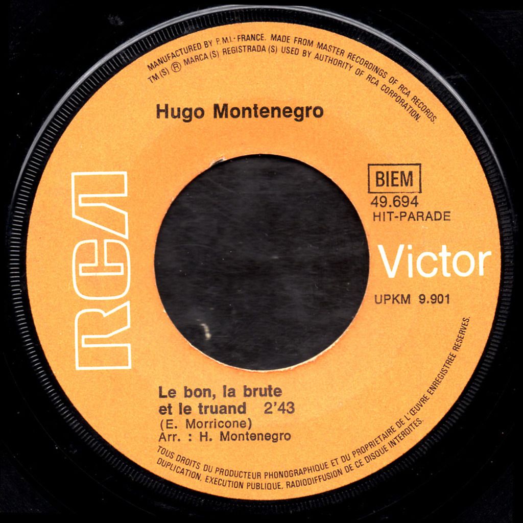 Le Bon La Brute Et Le Truand Musique Hugo Montenegro - le bon, la brute et le truand - 1970 - l'oreille cassée