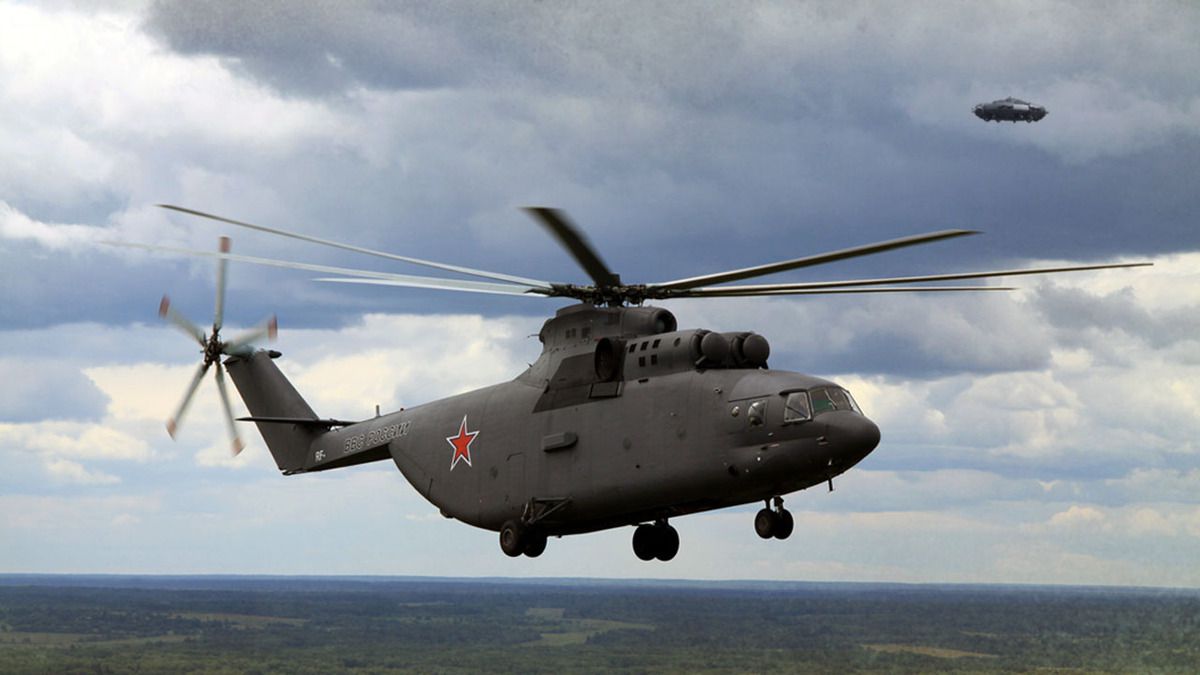 UFO reported by RUSSIAN helicopters in UKRAINE !!! Sept 2014