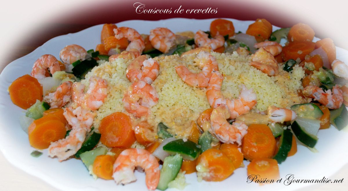 Couscous de Crevette et sa Bisque