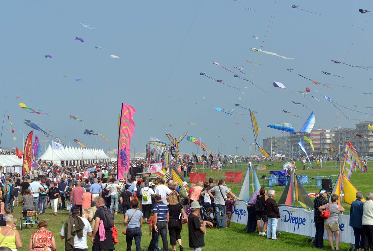 Alors , un petit tour à Dieppe ce week end pour le Festival