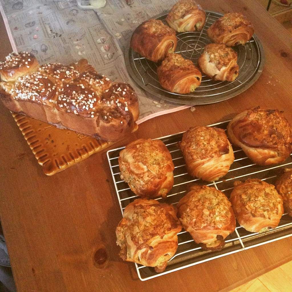 Le défi des pains au chocolat amandes pistaches