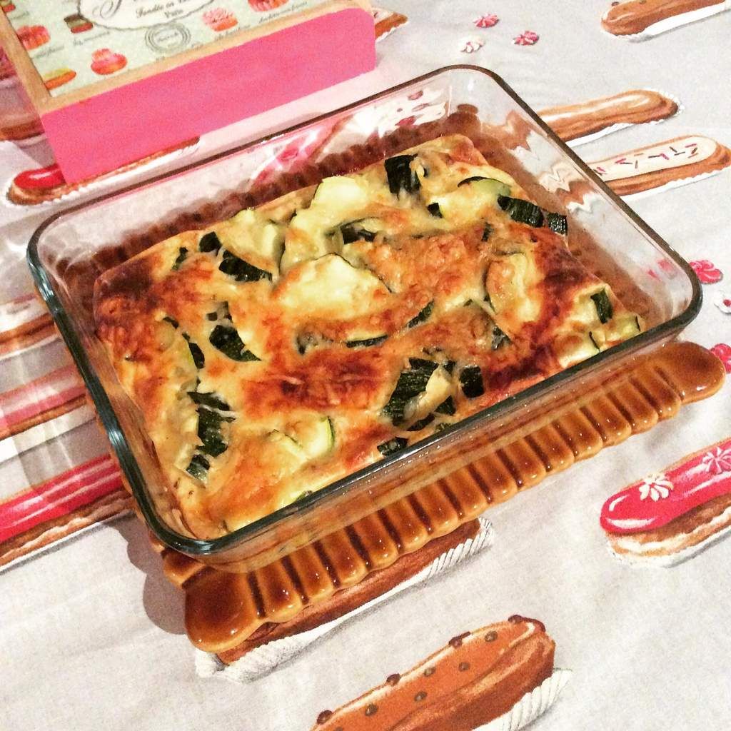 Mon gratin de courgettes