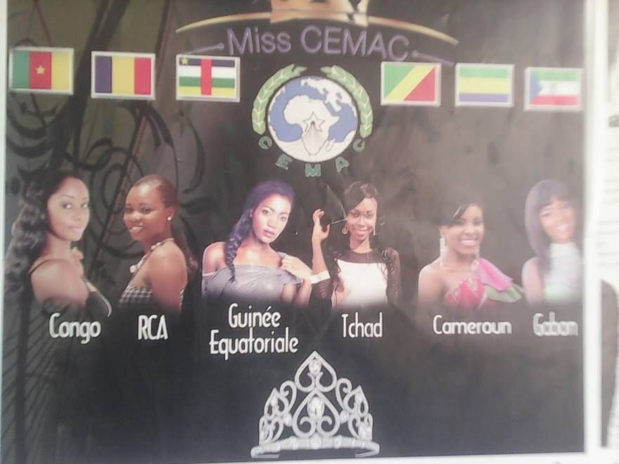 Les miss des pays de la zone CEMAC