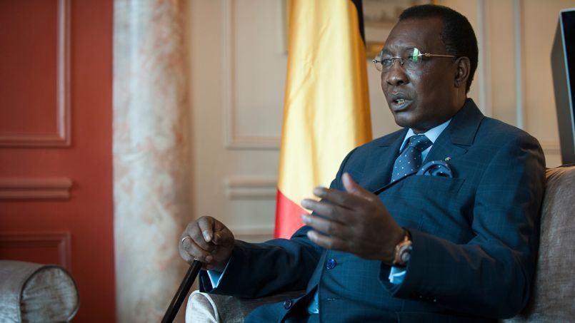 Le président du Tchad Idriss Deby Itno
