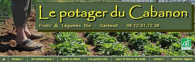 Local : Réouverture du Potager du Cabanon à Garéoult - Fruits &amp; légumes bio