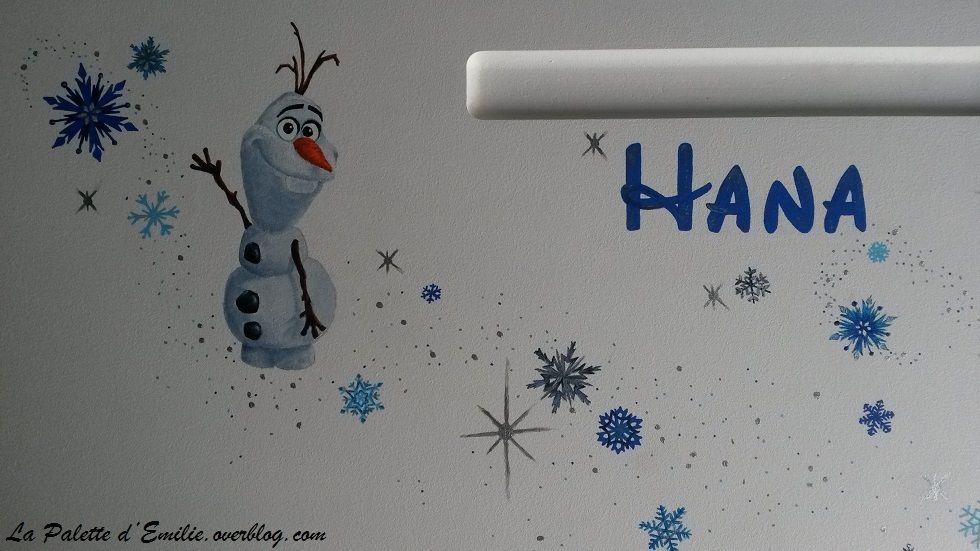 Bureau Bois Reine Des Neiges : Bureau écolier la reine des neiges la palette d emilie