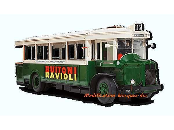 Construisez le mythique bus Renault TN6 C2 échelle 1//12eme Hachette n°1