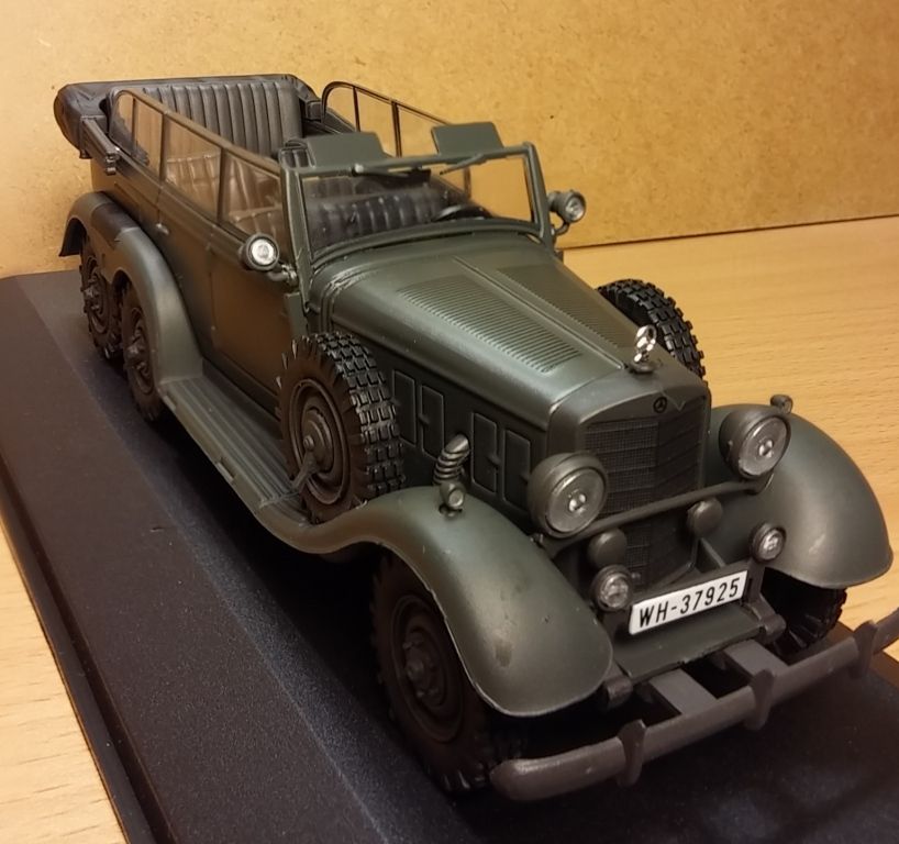 La Mercedes G4 en miniatures (complété) -