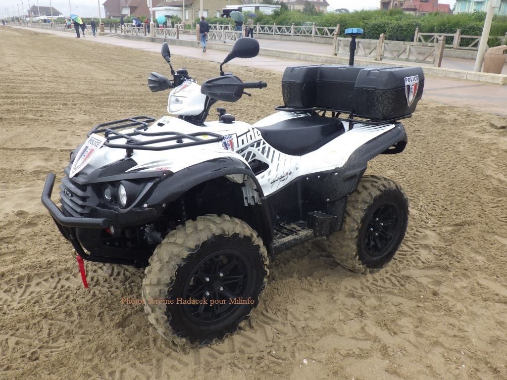 Véhicules et matériels : quad TGB Blade 550 Se Fi 4x4 Police nationale -