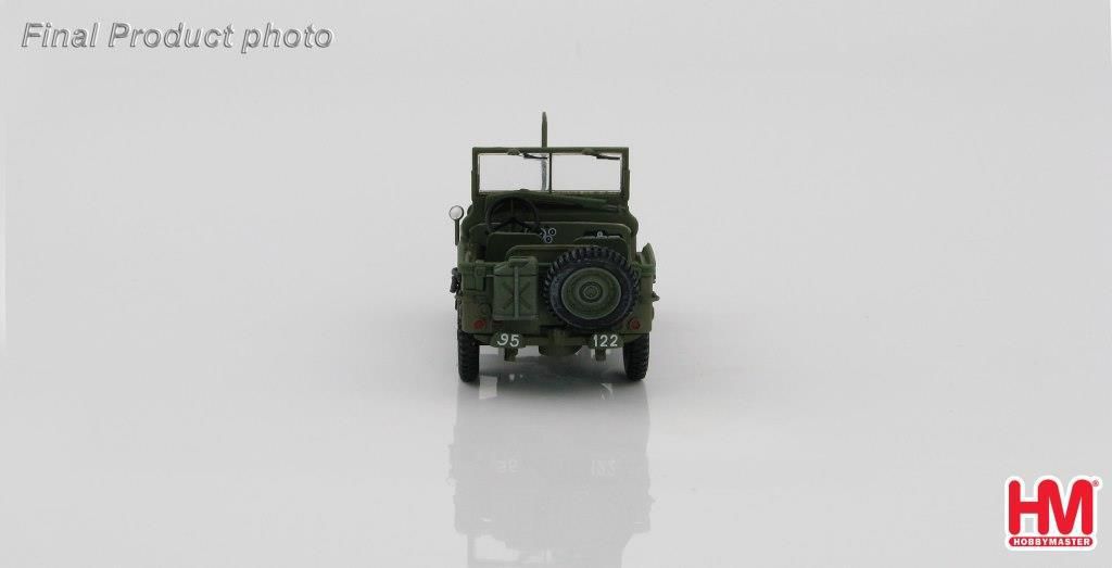 Jeep Willys de la 2ème DB &quot;Mort aux cons&quot; au 1/48 (Hobby Master)