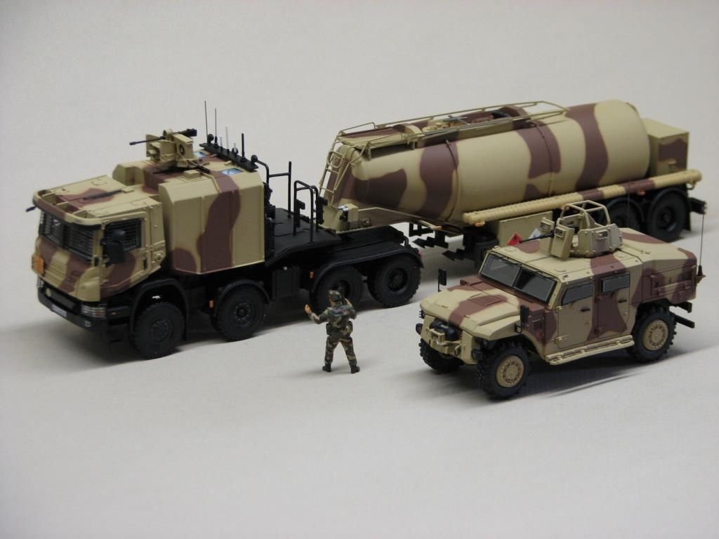 Camion citerne Scania CaRaPACE au 1/48 (Master Fighter) 