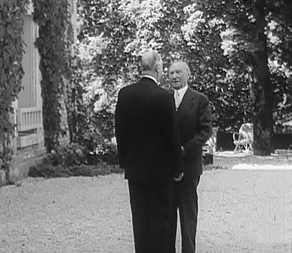 14 septembre 1958 – Konrad Adenauer rend visite à Charles De Gaulle