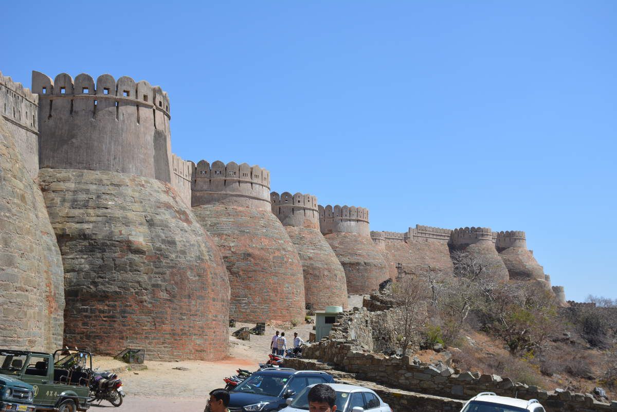 Fort de Kumbhalgarh - Forts des collines du Rajasthan - UNESCO - Photos: Lankaart (c)