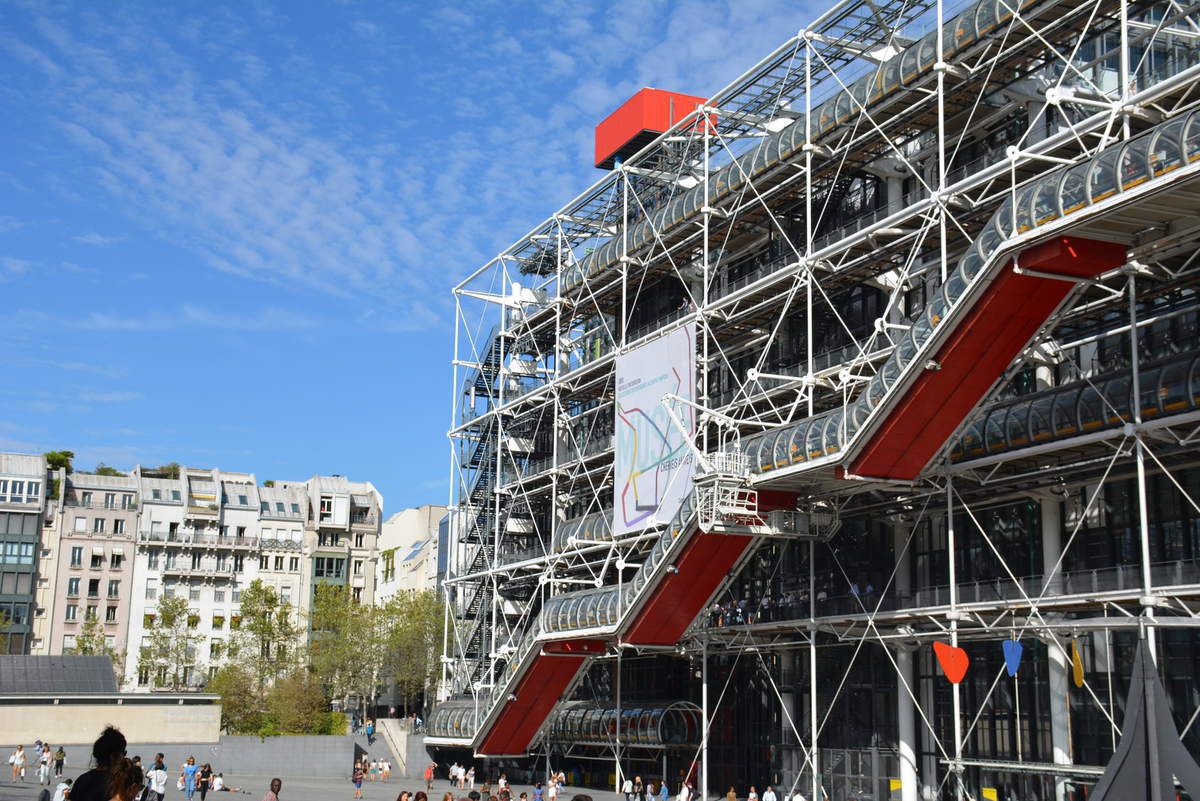 Renzo Piano et Richard Rogers - Centre Pompidou Paris - LANKAART