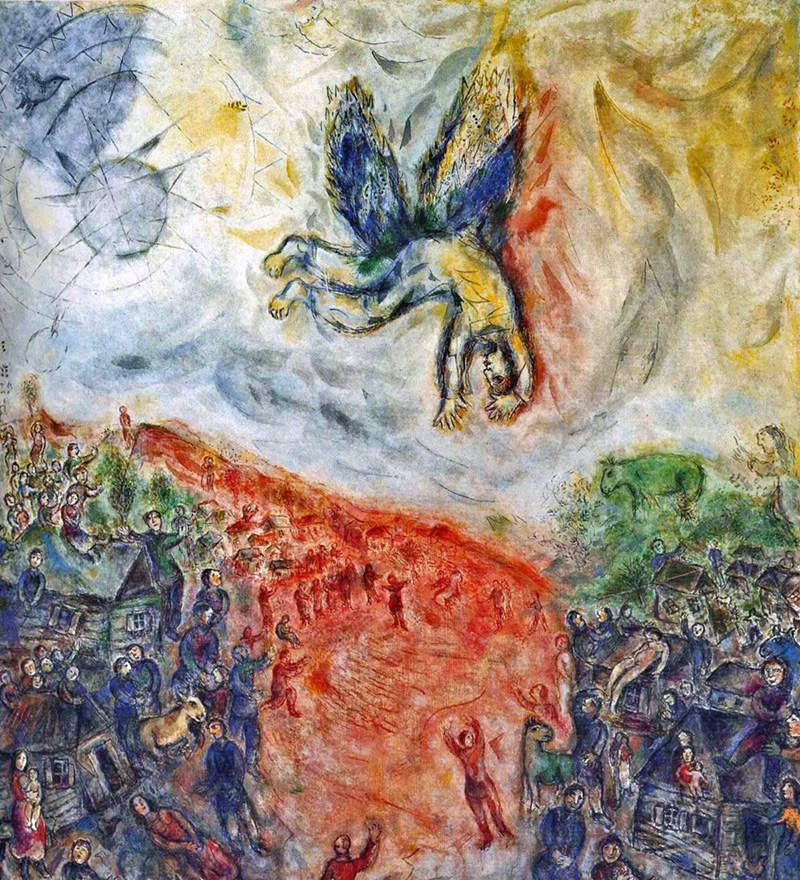 RÃ©sultat de recherche d'images pour "LA CHUTE D'ICARE Chagall"